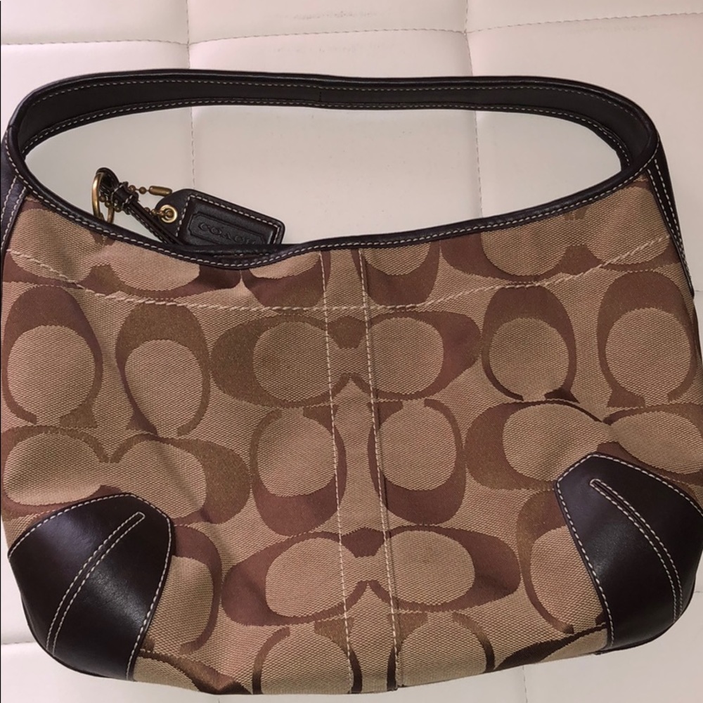 Coach canvas bag